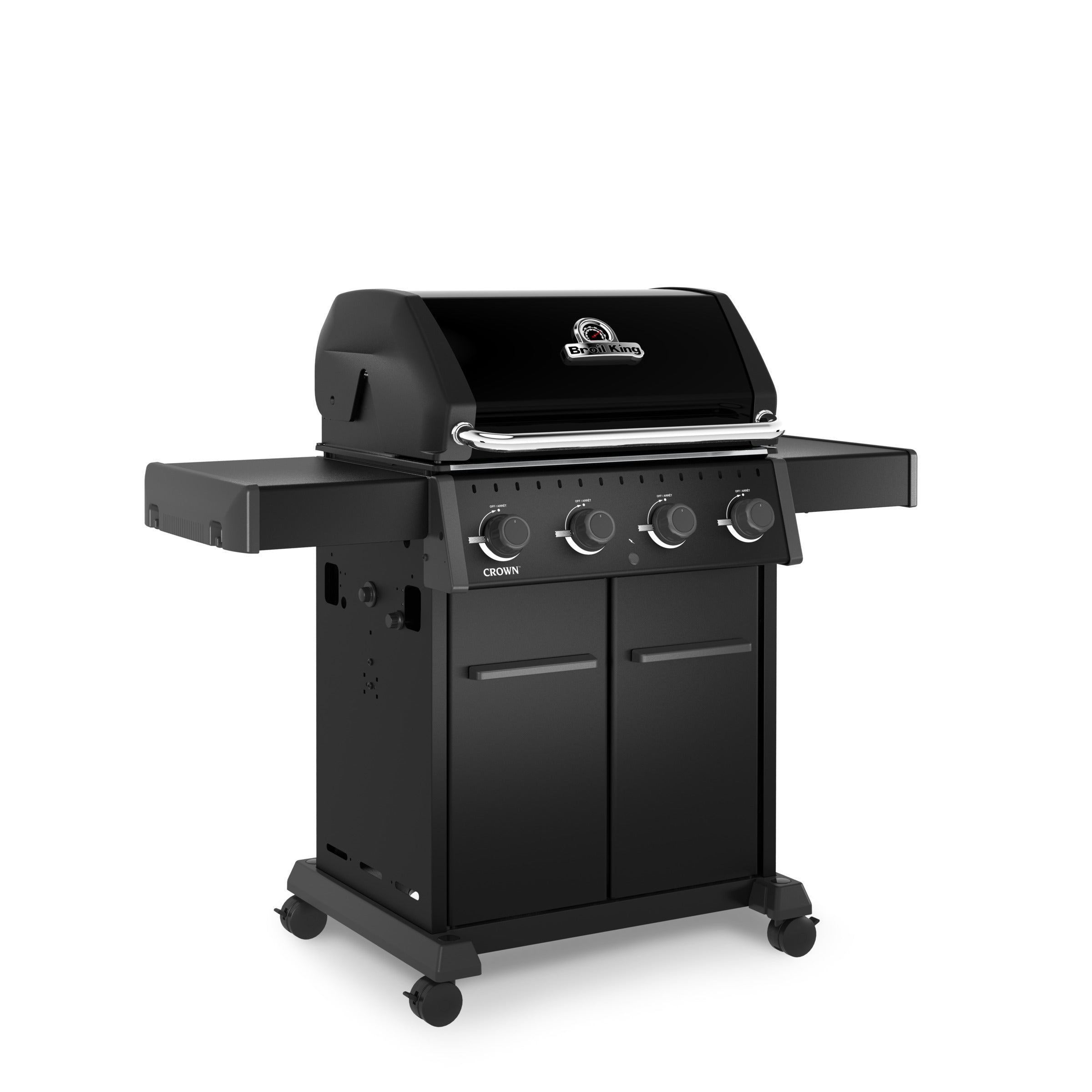 broil-king-crown-420-shadow-barbecue-a-gas-con-griglie-in-ghisa-a-3-posizioni-e- image 3