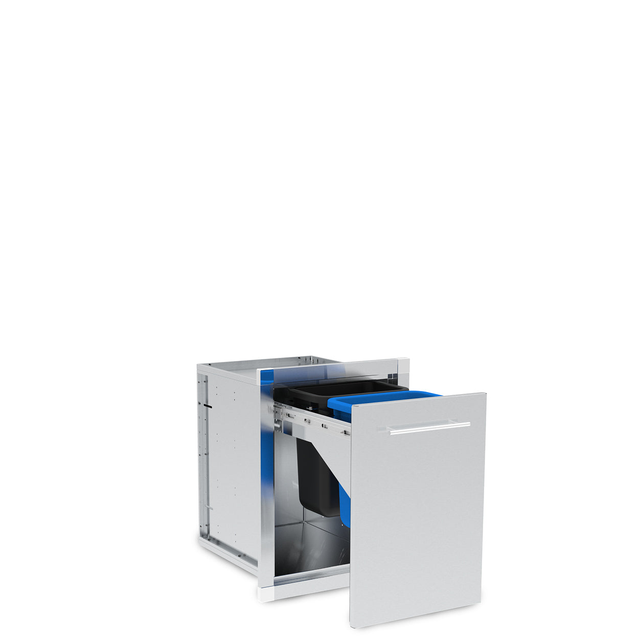 broil-king-enclosed-waste-organizer-modulo-cestino-a-scomparsa-in-acciaio-inox-3 image 1