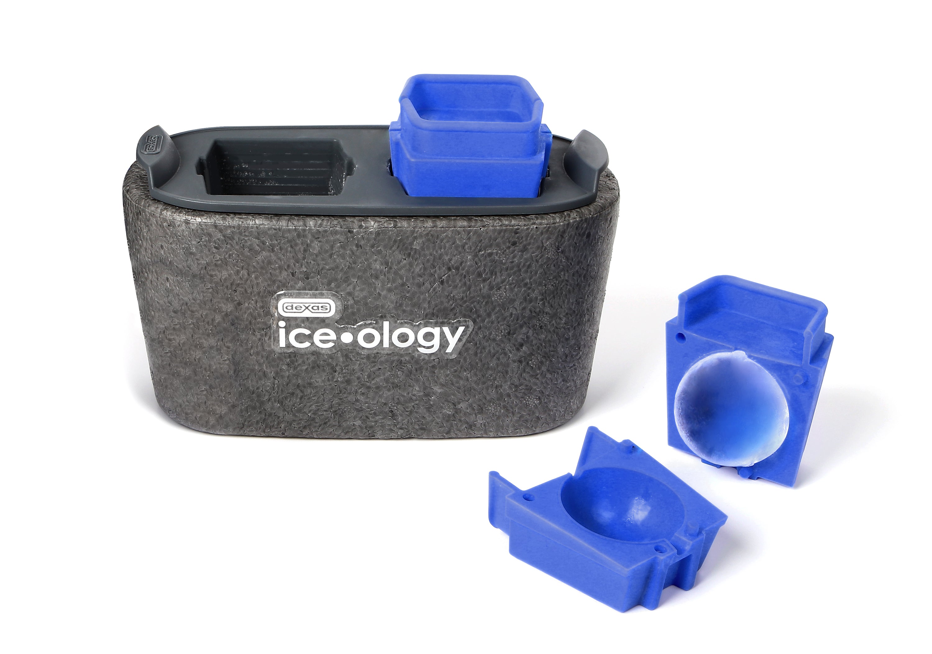 dexas-ice-ology-set-2-vaschette-per-ghiaccio-trasparente-2-sfere-da-5-cm-2 image 3