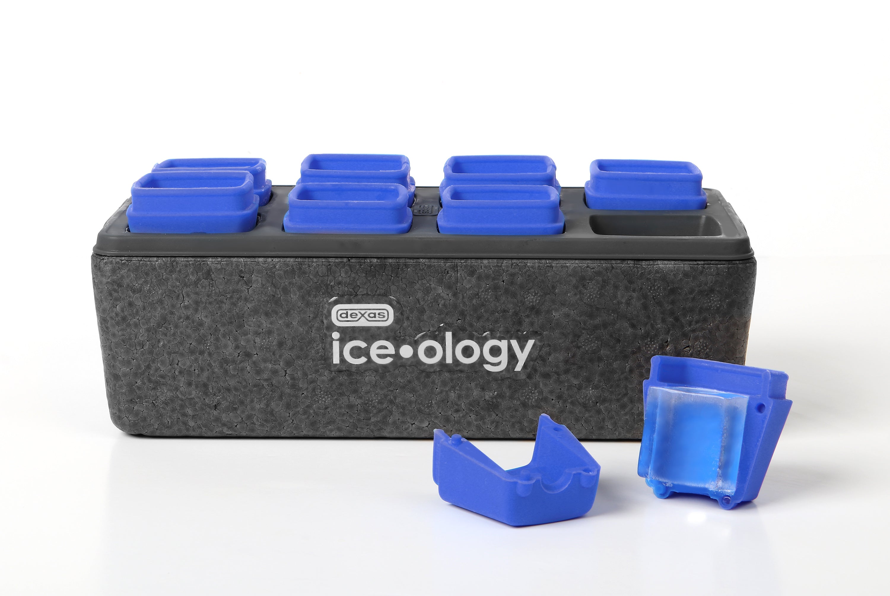 dexas-ice-ology-8-small-cube-stampo-per-cubetti-di-ghiaccio-trasparente-8-cubi-d image 3
