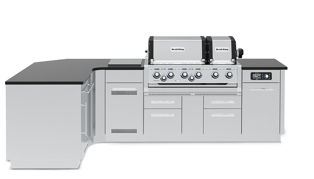 broil-king-imperial-qs-690ij-barbecue-a-gas-da-incasso-con-doppio-forno-indipend image 2