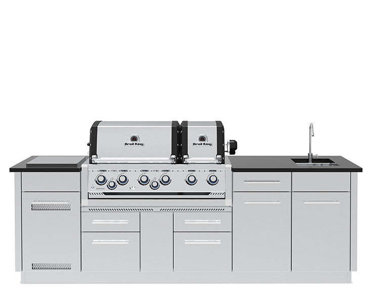 broil-king-imperial-s-690ie-barbecue-a-gas-da-incasso-con-doppio-forno-indipende image 1