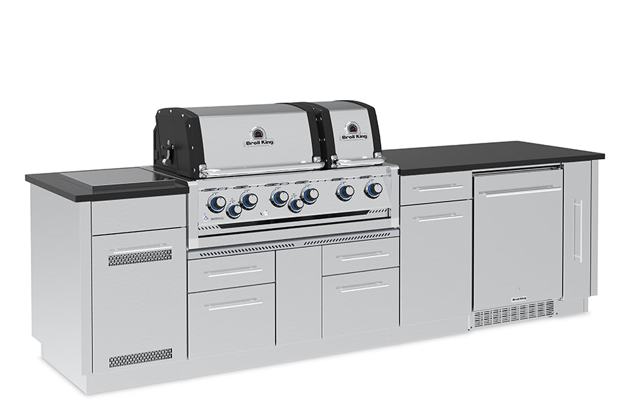 broil-king-imperial-s-690if-barbecue-a-gas-da-incasso-con-doppio-forno-indipende image 2