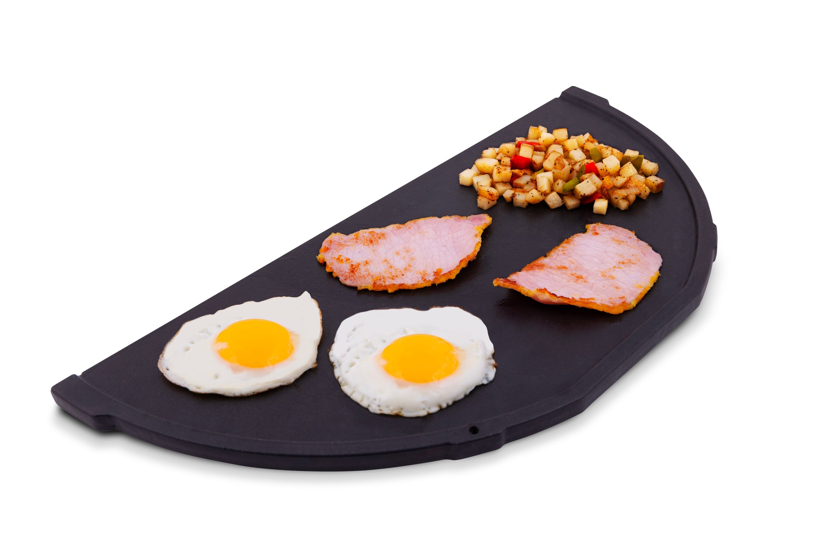 broil-king-keg-180-griddle-piastra-in-ghisa-semicircolare-reversibile-con-finitu image 2
