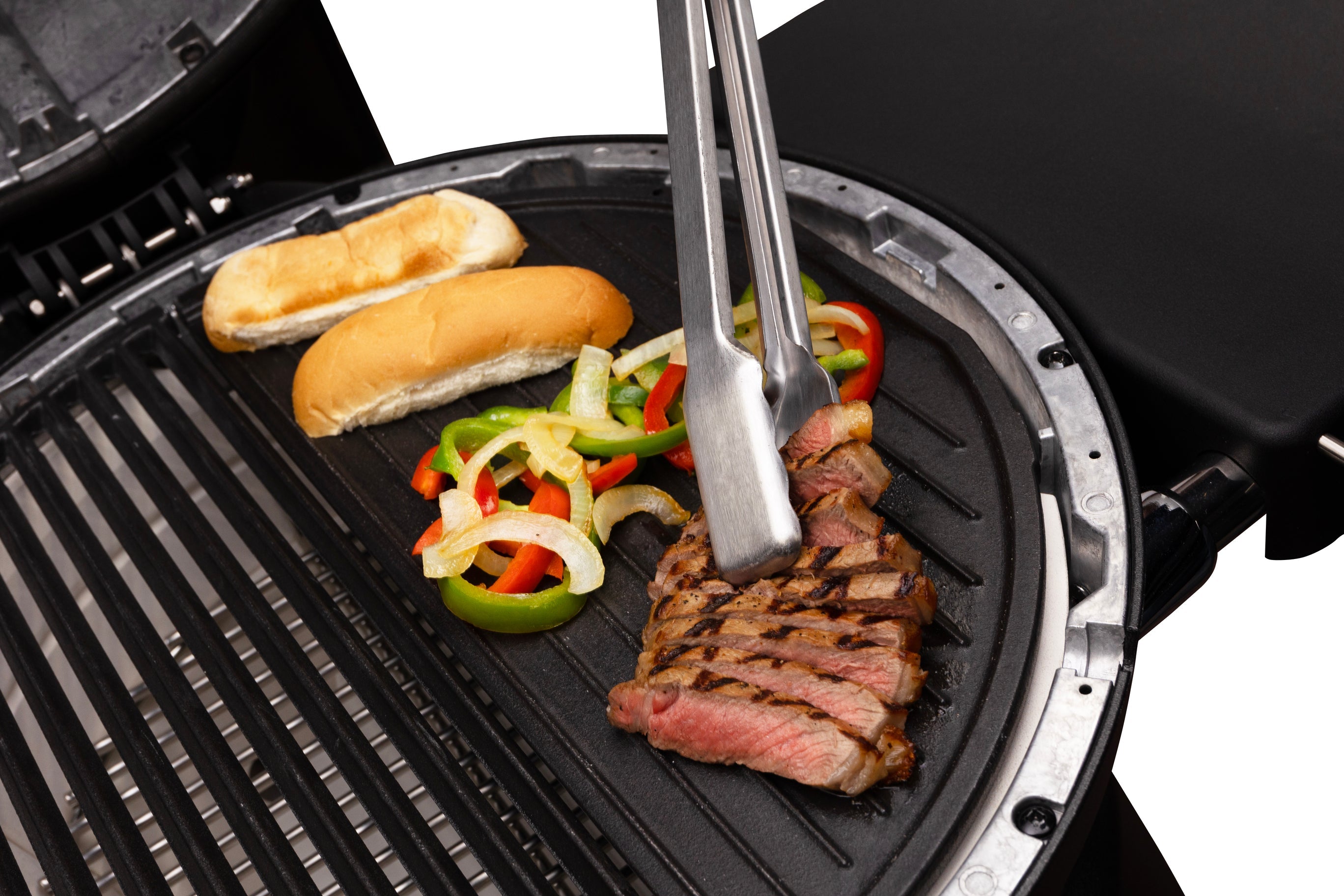 broil-king-keg-180-griddle-piastra-in-ghisa-semicircolare-reversibile-con-finitu image 5