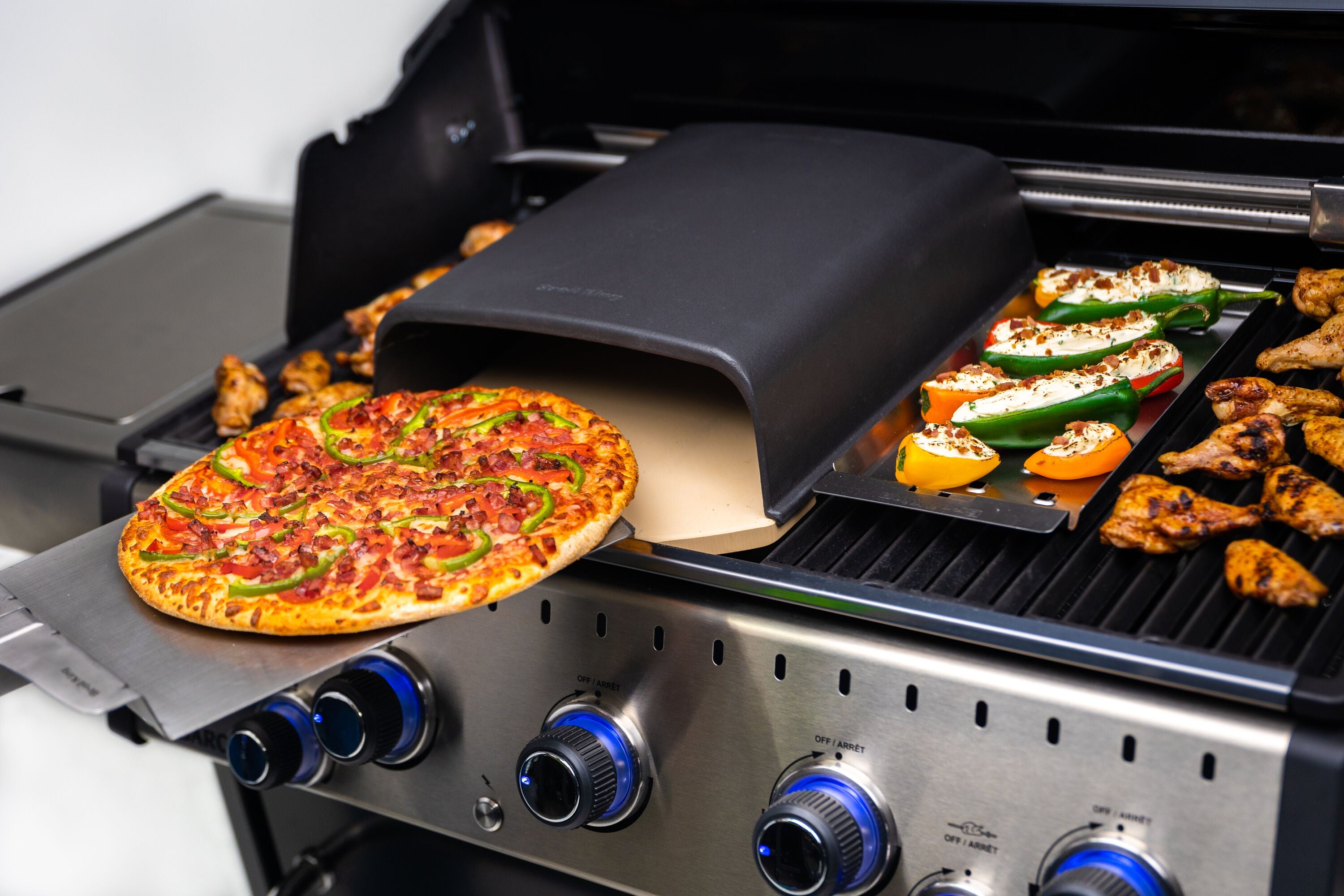 broil-king-pizza-cooking-dome-cupola-per-pizza-in-ghisa-con-finitura-porcellanat image 5