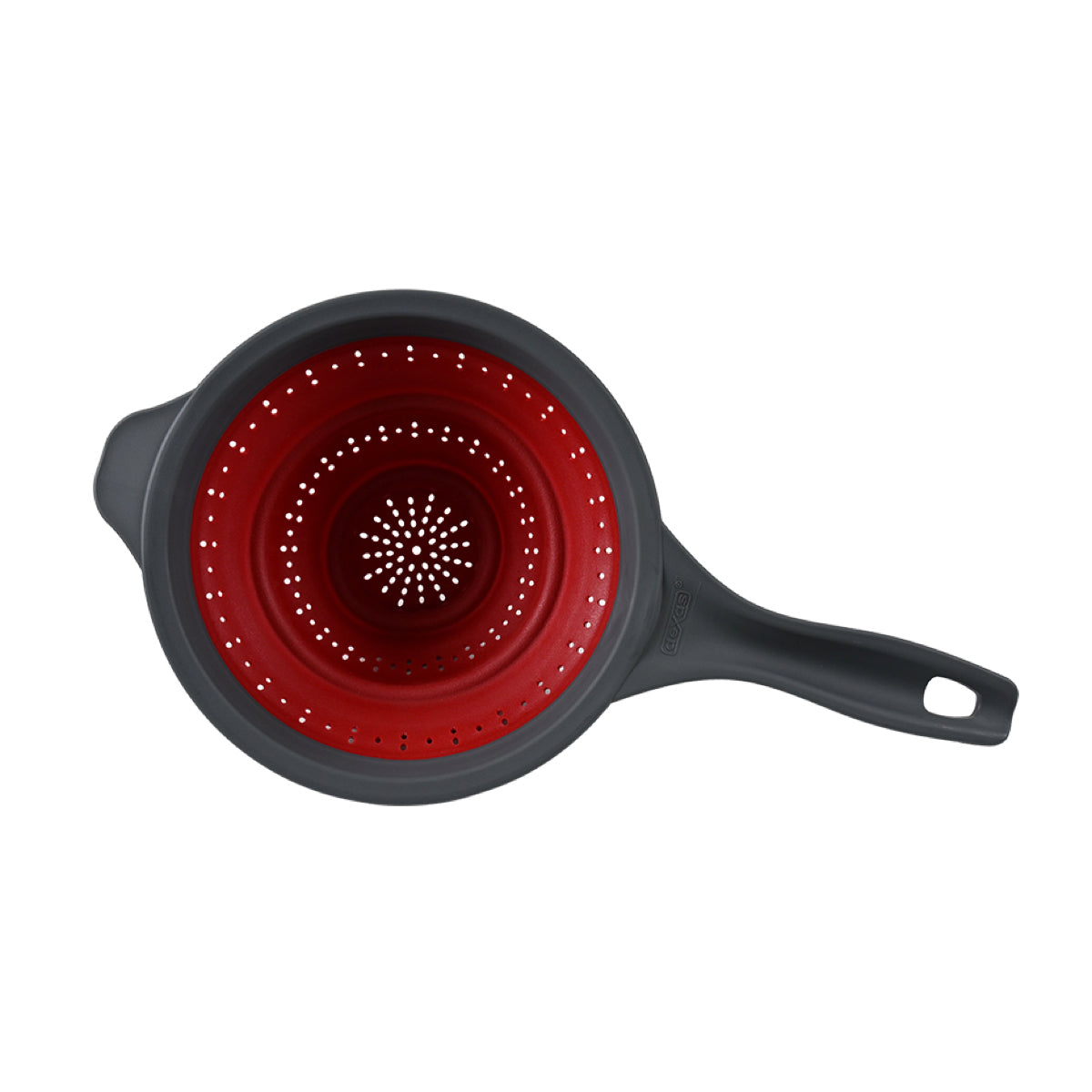 dexas-pop-n-stor-scolapasta-pieghevole-a-una-mano-20-cm-richiudibile-flat-e-lava image 1