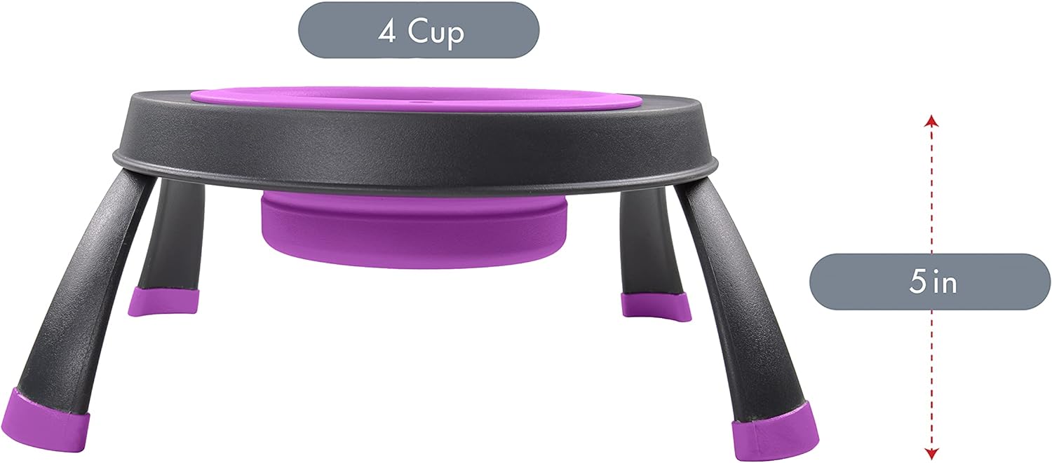 dexas-popware-single-elevated-feeder-ciotola-rialzata-pieghevole-per-cani-removi image 7