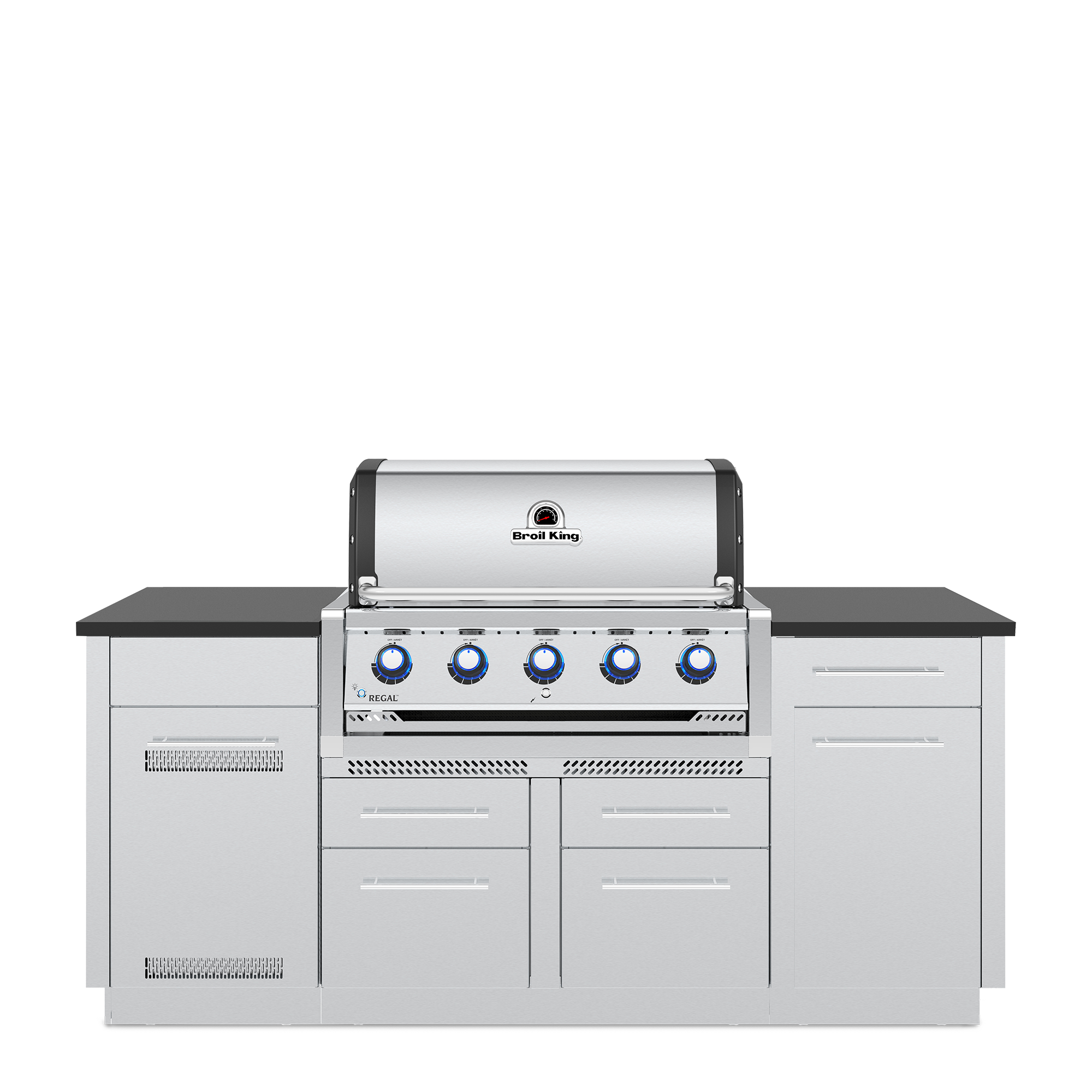 broil-king-regal-s-520i-island-grill-barbecue-a-gas-da-isola-5-bruciatori-dual-t image 1