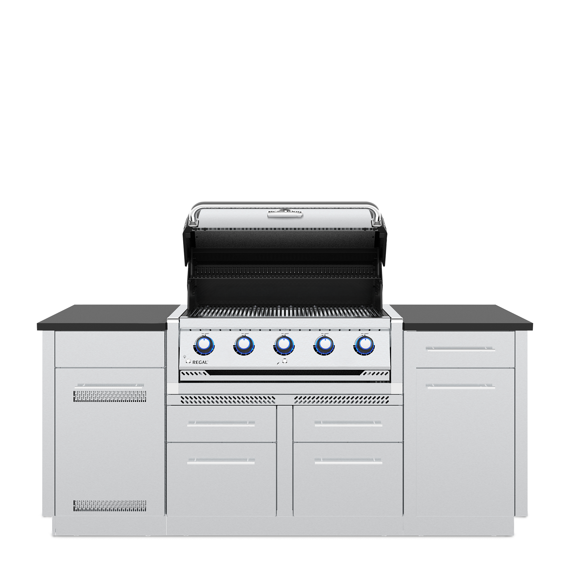 broil-king-regal-s-520i-island-grill-barbecue-a-gas-da-isola-5-bruciatori-dual-t image 4