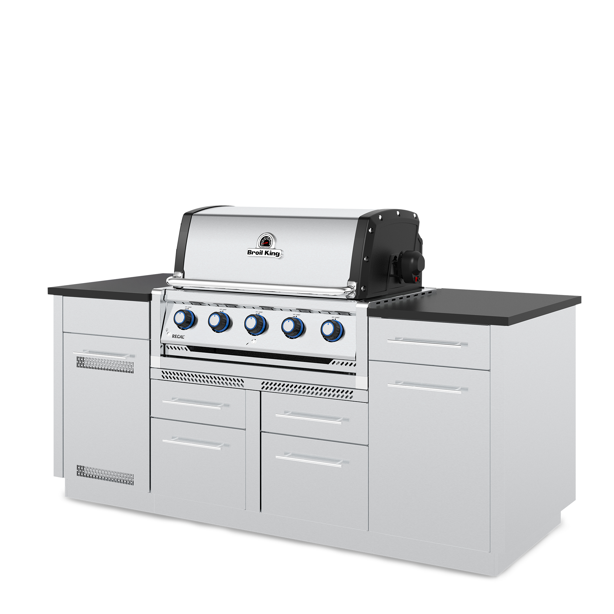 broil-king-regal-s-520i-island-grill-barbecue-a-gas-da-isola-5-bruciatori-dual-t image 2
