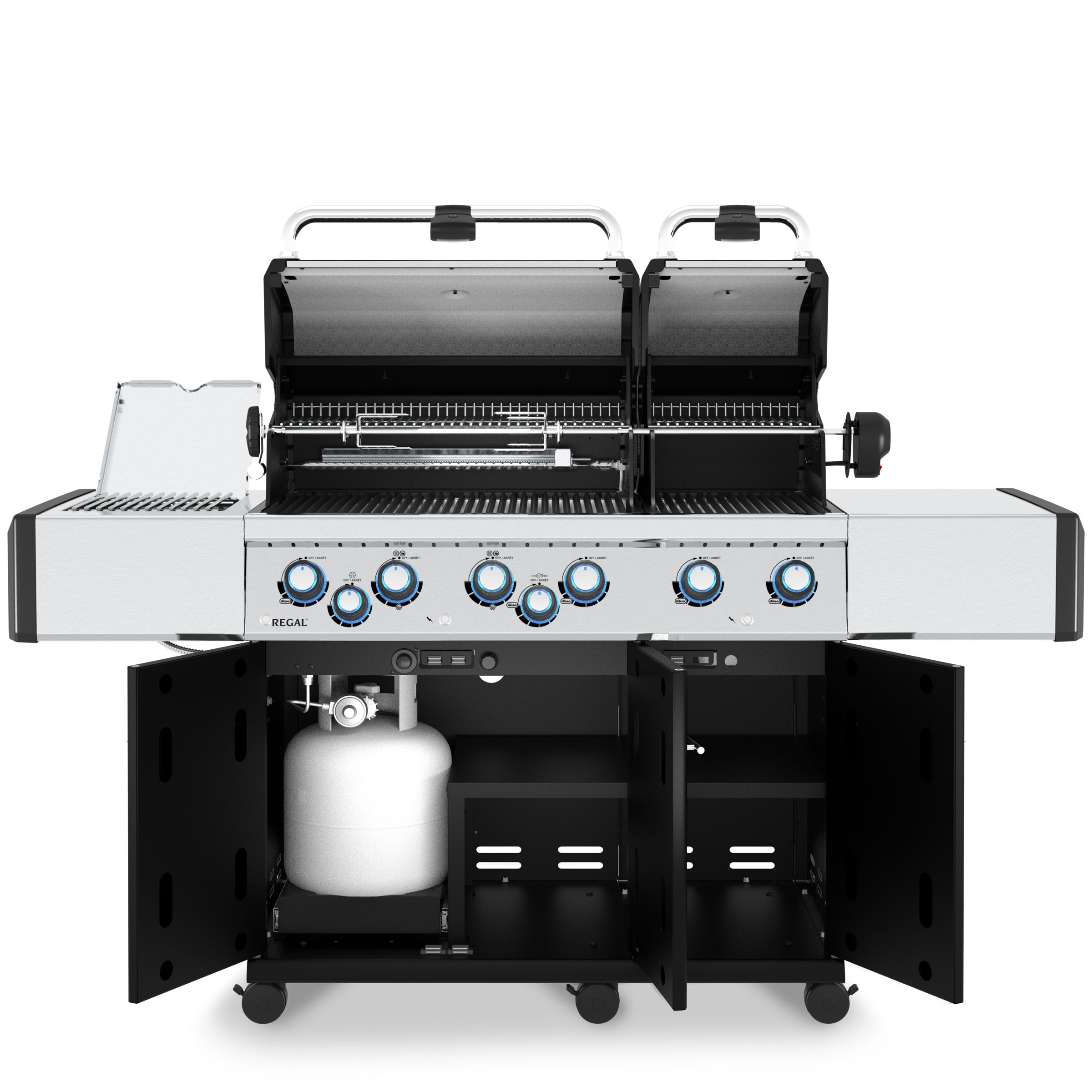 broil-king-regal-s-690-pro-infrared-barbecue-a-gas-a-doppia-testa-con-bruciatore image 2