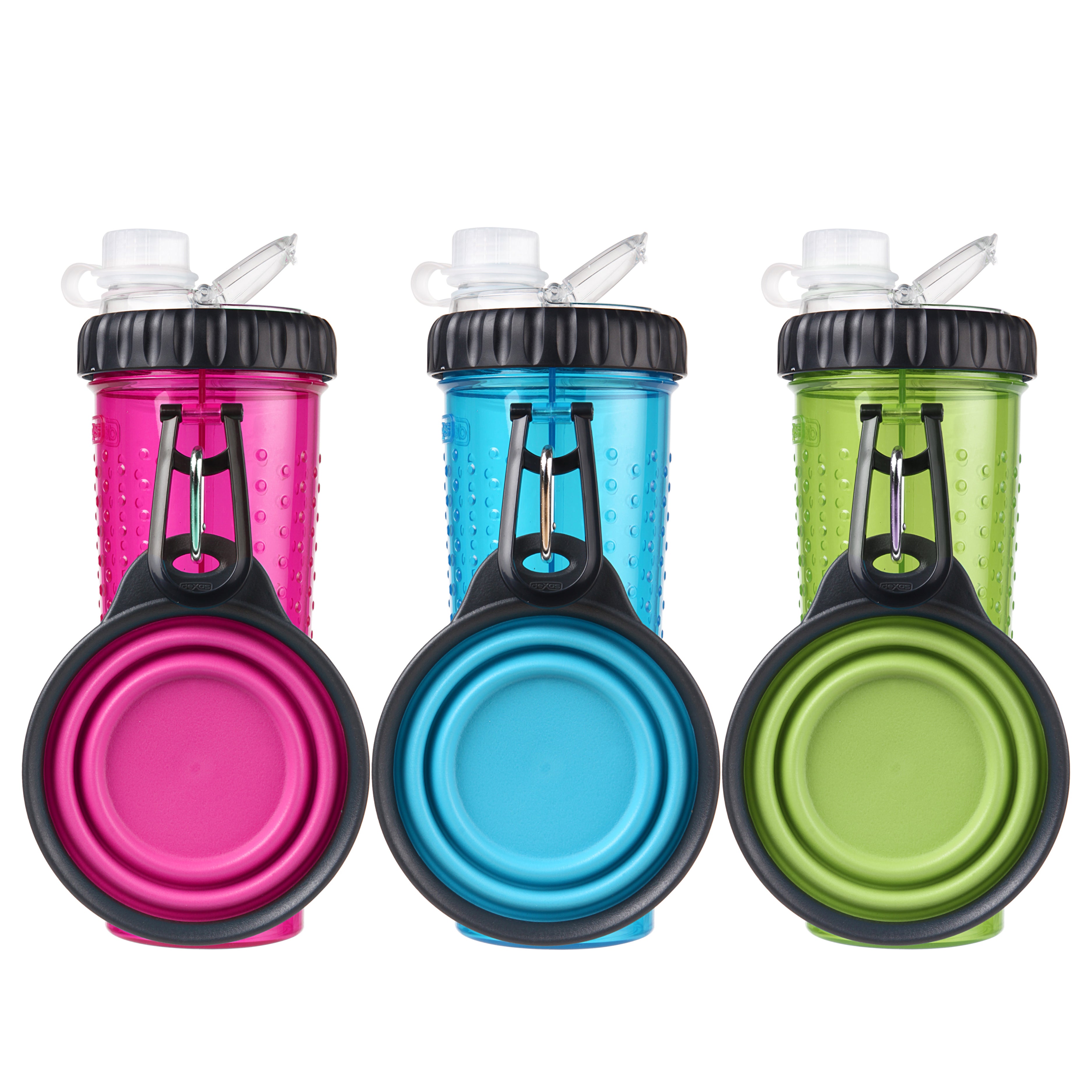 dexas-snack-duo-24oz-bottiglia-per-cani-a-doppio-scomparto-acqua-e-snack-in-trit image 1