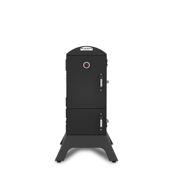 broil-king-charcoal-cabinet-smoker-affumicatore-a-carbone-verticale-da-770-polli image 1