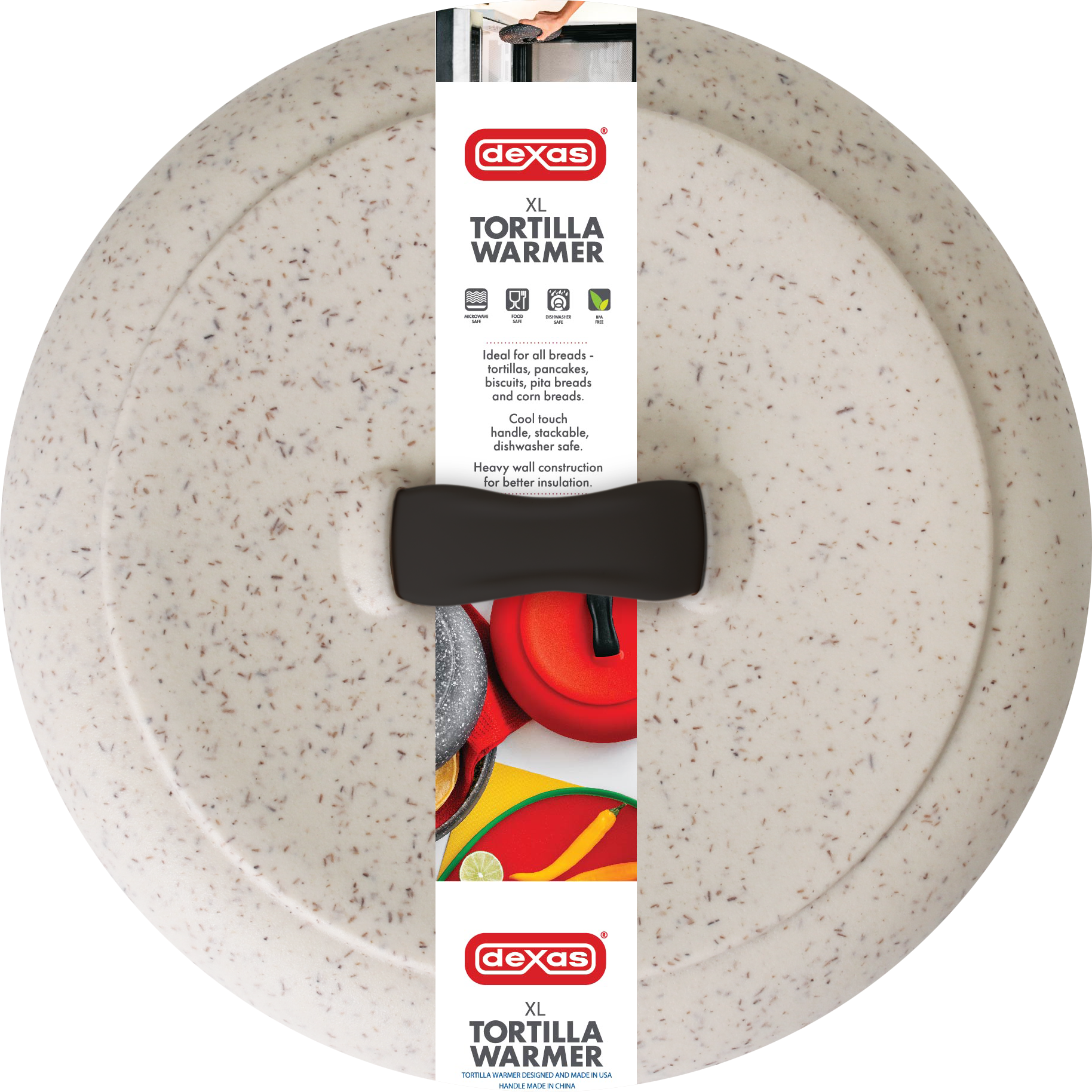 dexas-tortilla-warmer-scaldatortilla-in-polipropilene-adatto-al-microonde-nuovi- image 3